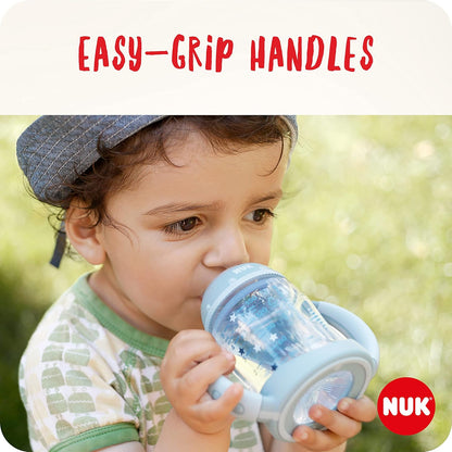 NUK First Choice+ Drinking Bottle - Gray Mickey Mouse