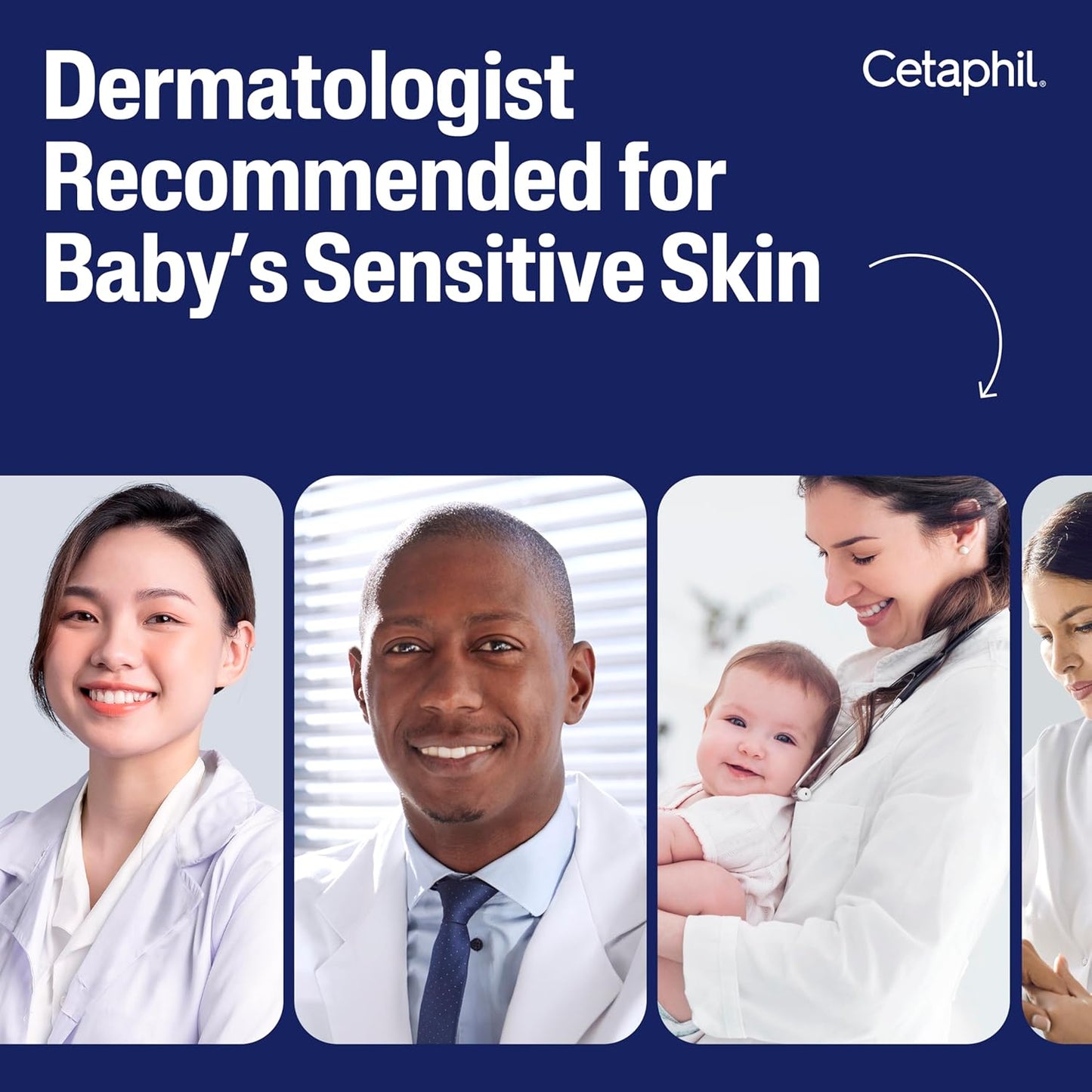 Cetaphil Baby Wash & Shampoo Plus Body Lotion, Healthy Skin Essentials set - 400 ml