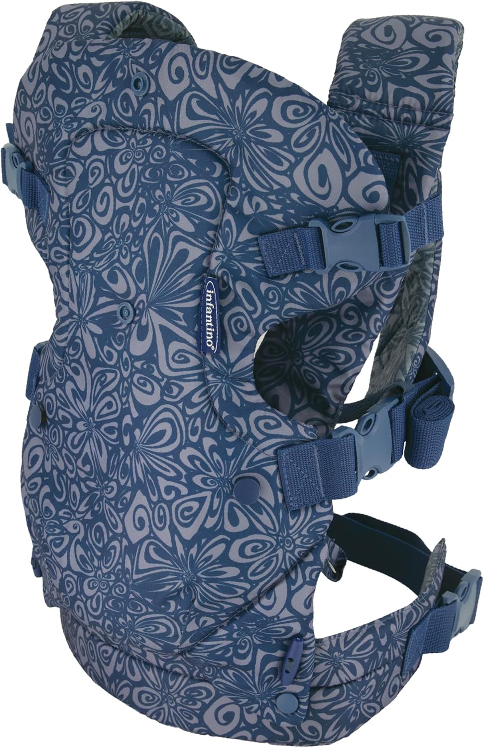 Infantino - Flip 4-in-1 Convertible Carrier - Navy Floral