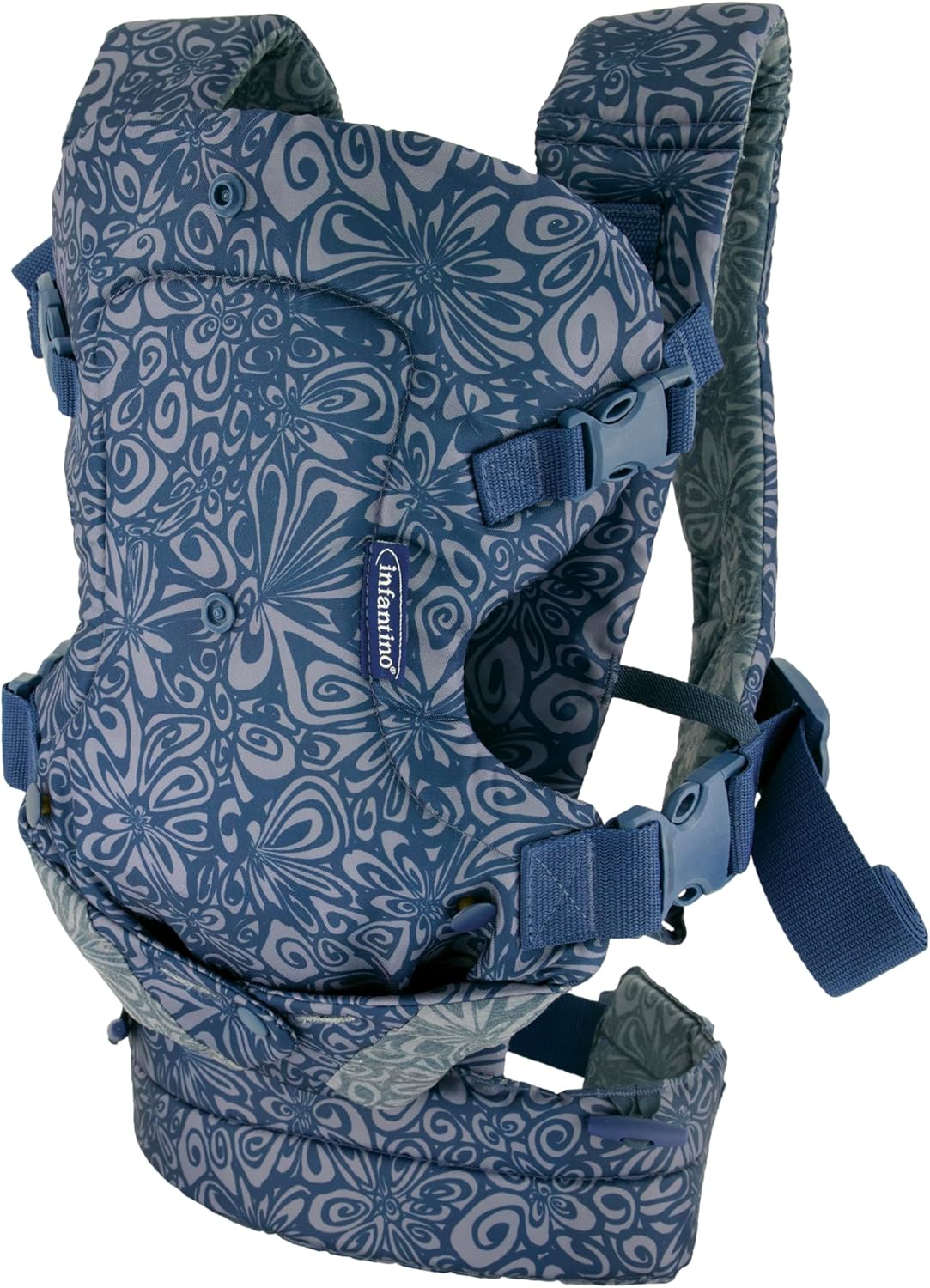 Infantino - Flip 4-in-1 Convertible Carrier - Navy Floral