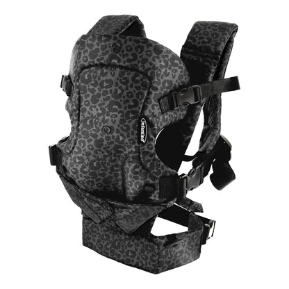 Infantino - Flip 4-in-1 Convertible Carrier - Black Leopard