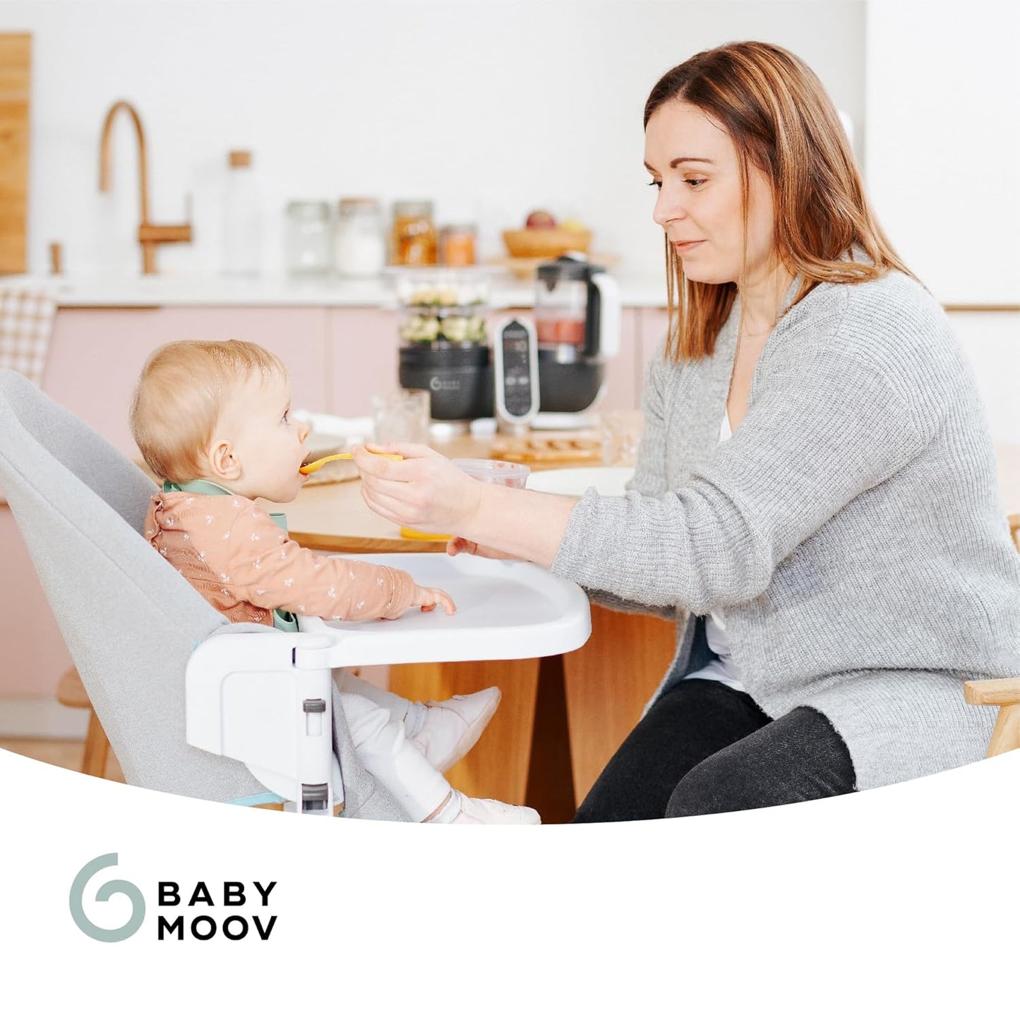 Babymoov Food Storage Containers - 6 pieces - 180 ml
