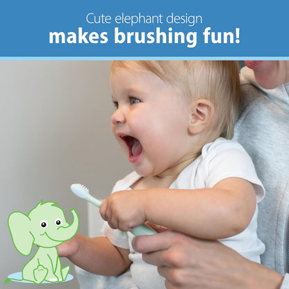 Dr. Brown's - Infant-to-Toddler Toothbrush Set - Mint