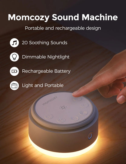 Momcozy Baby Sound Machine - Warm Light