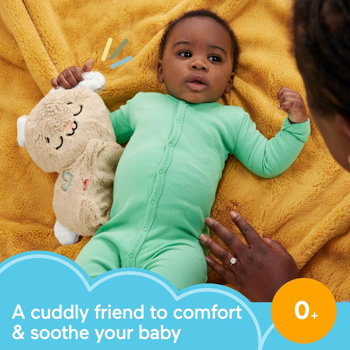 Fisher-Price Soothe & Settle Bunny baby toy