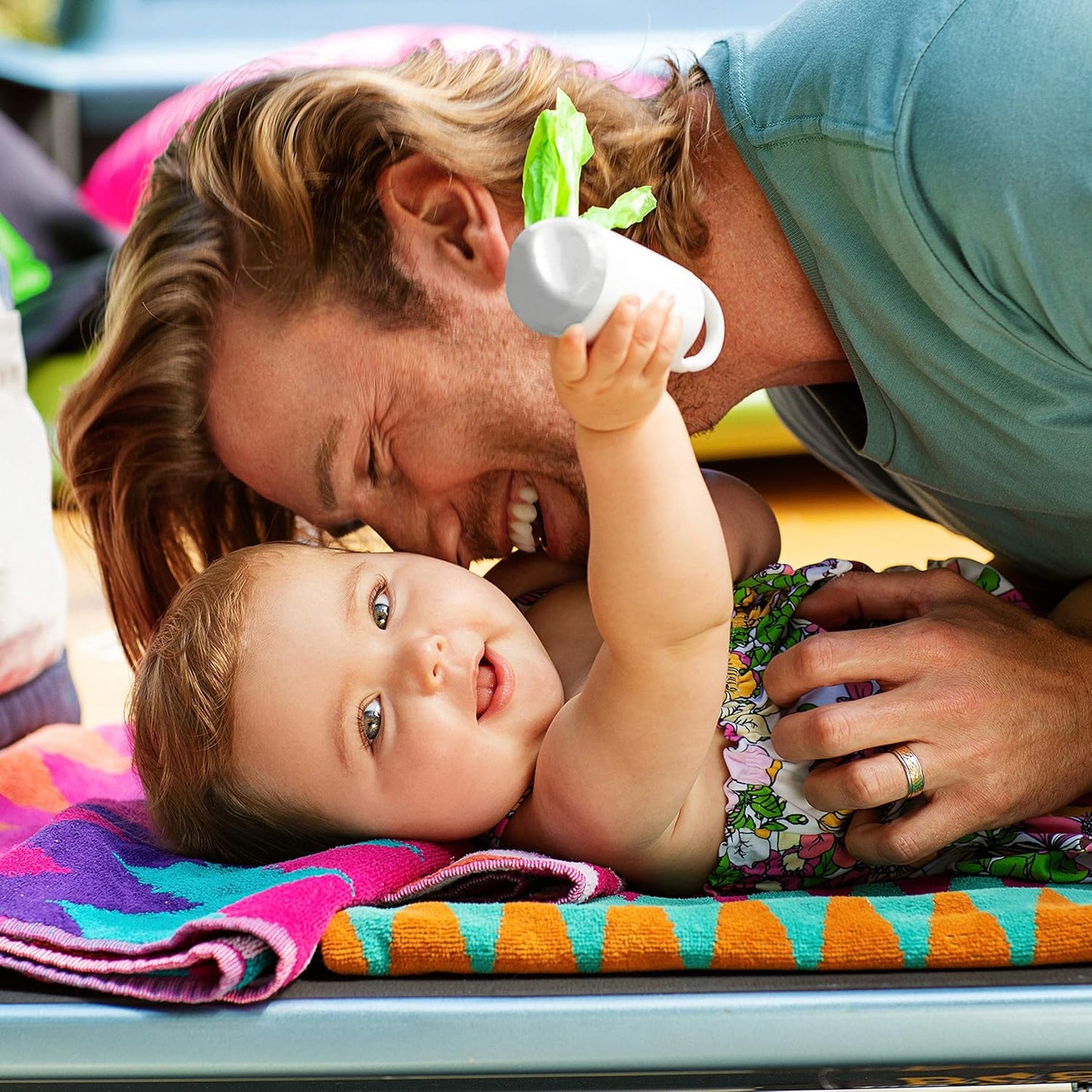 Munchkin Arm and Hammer, Diaper Bag Dispenser - Blue