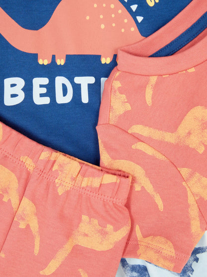 Pack of 2 baby pyjamas - Dino
