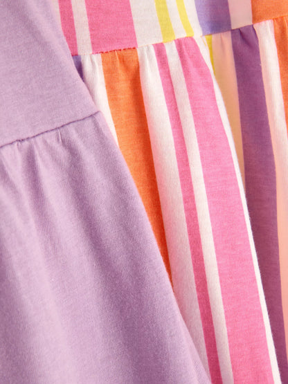 Pack of 2 baby girl jersey cotton dresses