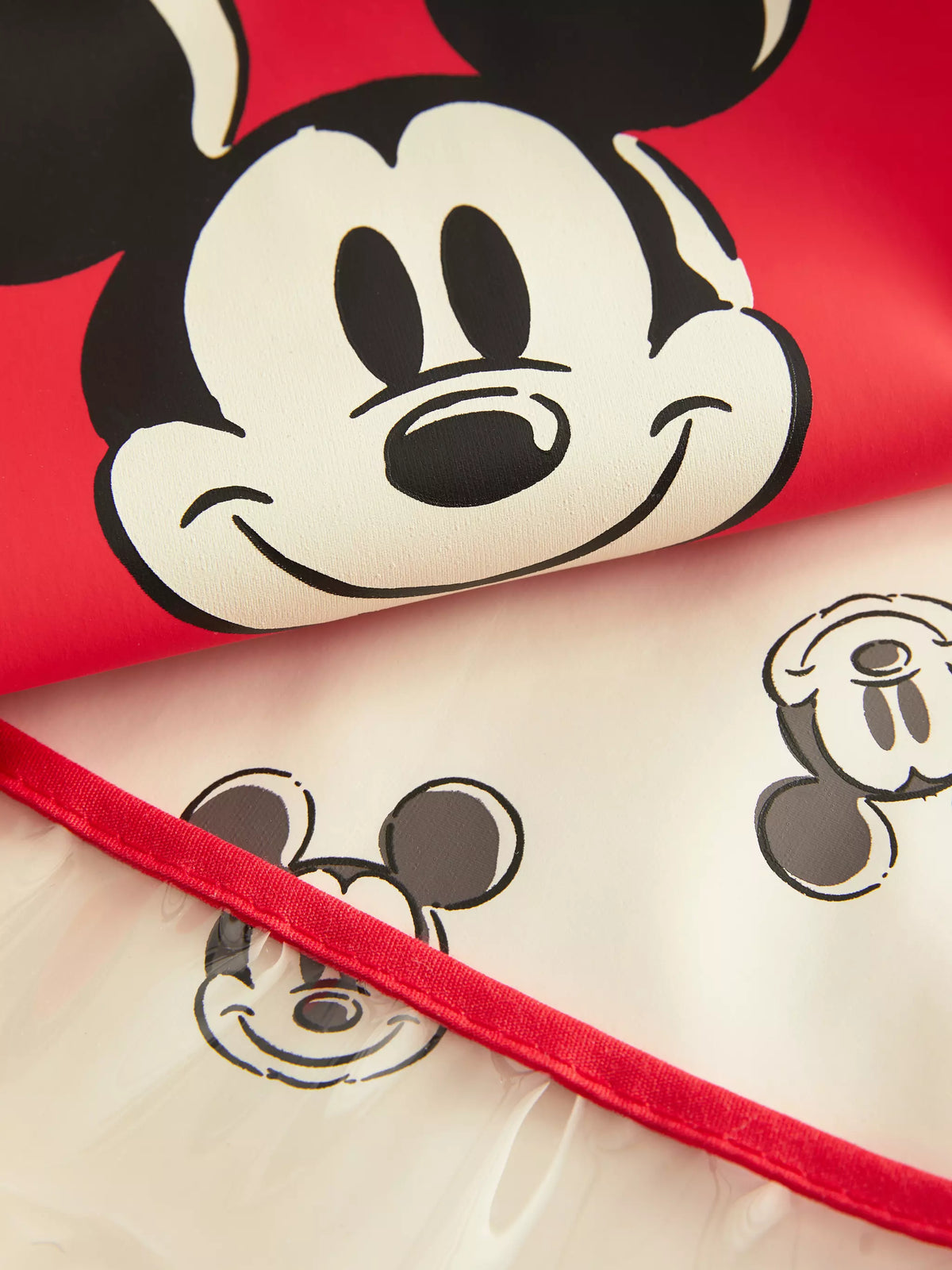 Wipeable Mouse Pack of 2 wipeable bibs with pocket - Mickey Mouse – Aurora Babyworld