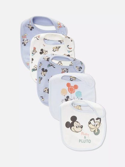 5pk Disney’s Mickey Mouse & Friends Dribble Bibs