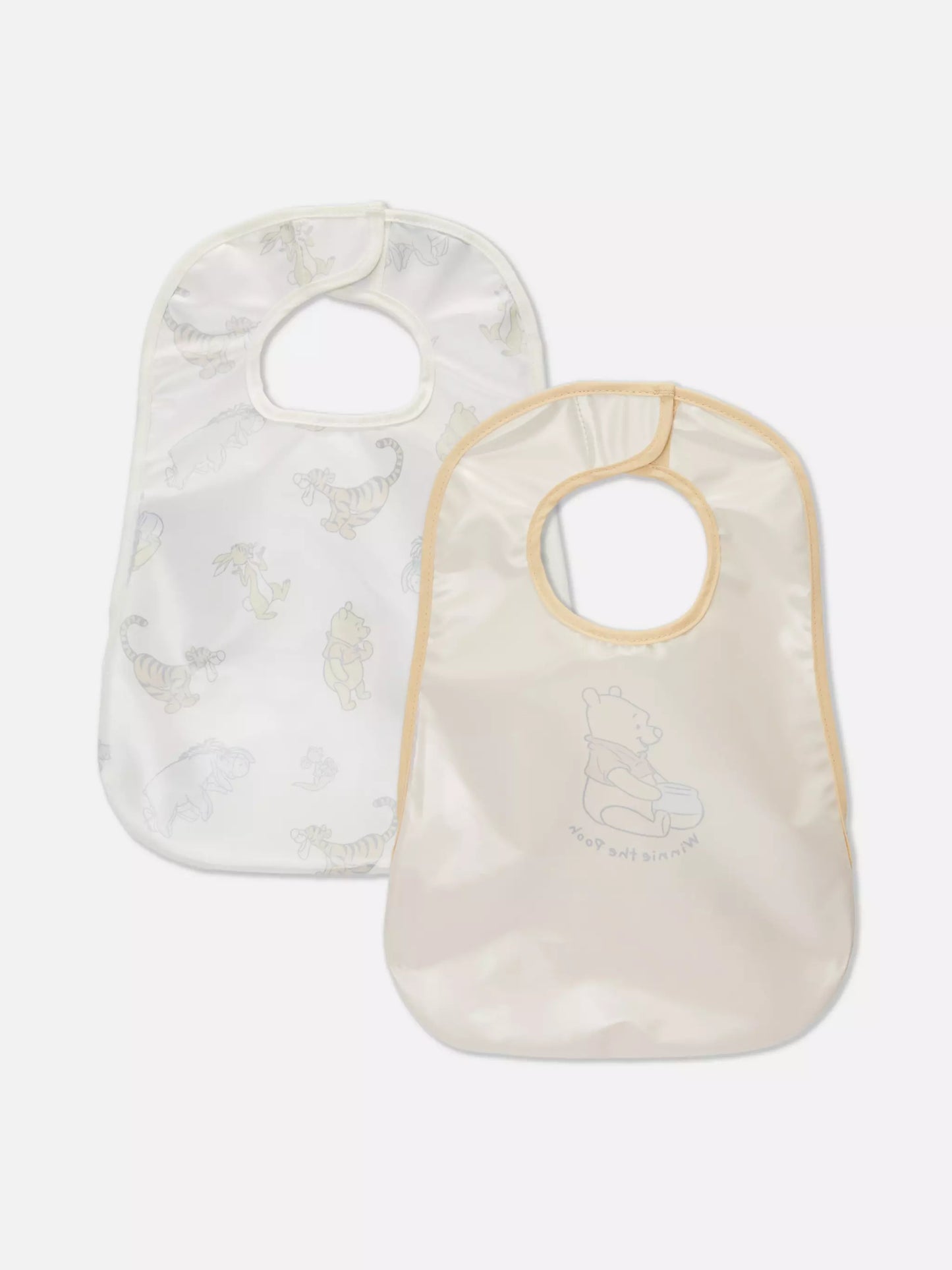 Pack of 2 wipeable bibs with pocket - Winnie the Pooh