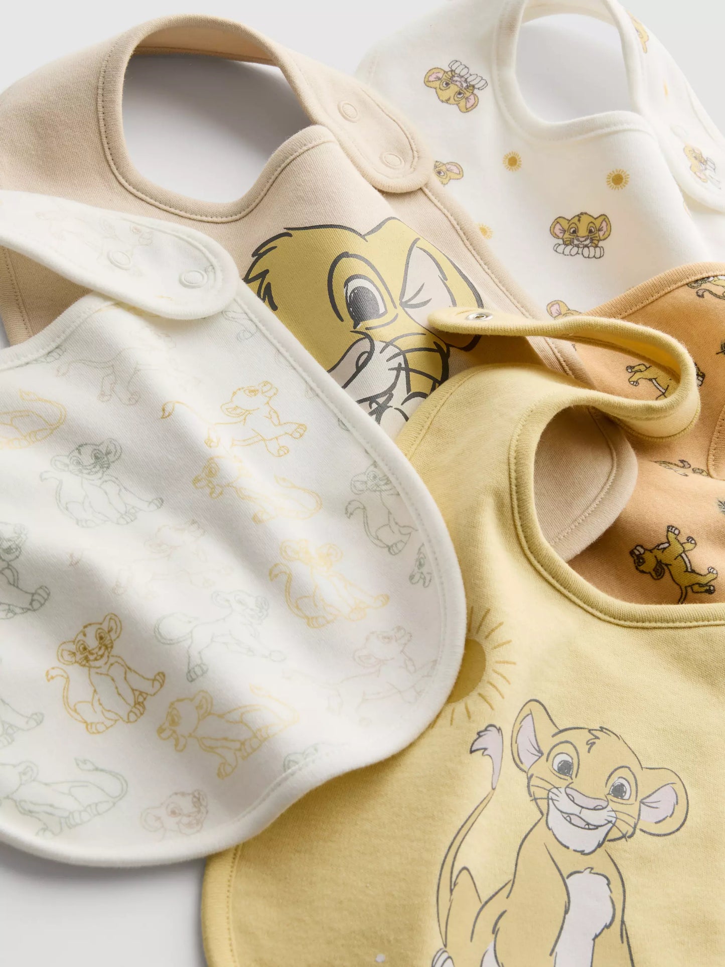5pk Lion King Simba - Dribble Bibs