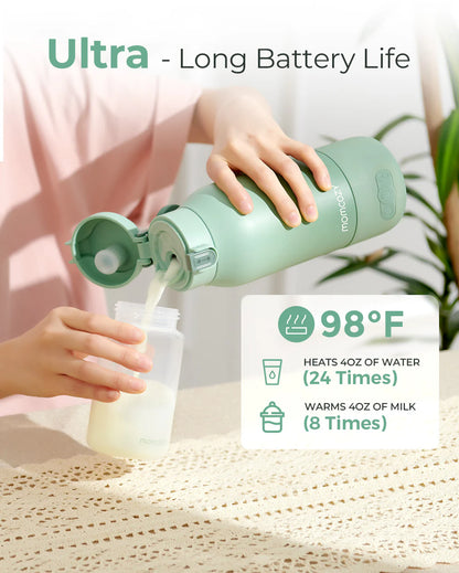 Momcozy - Superfast Portable Baby Bottle Warmer for Travel