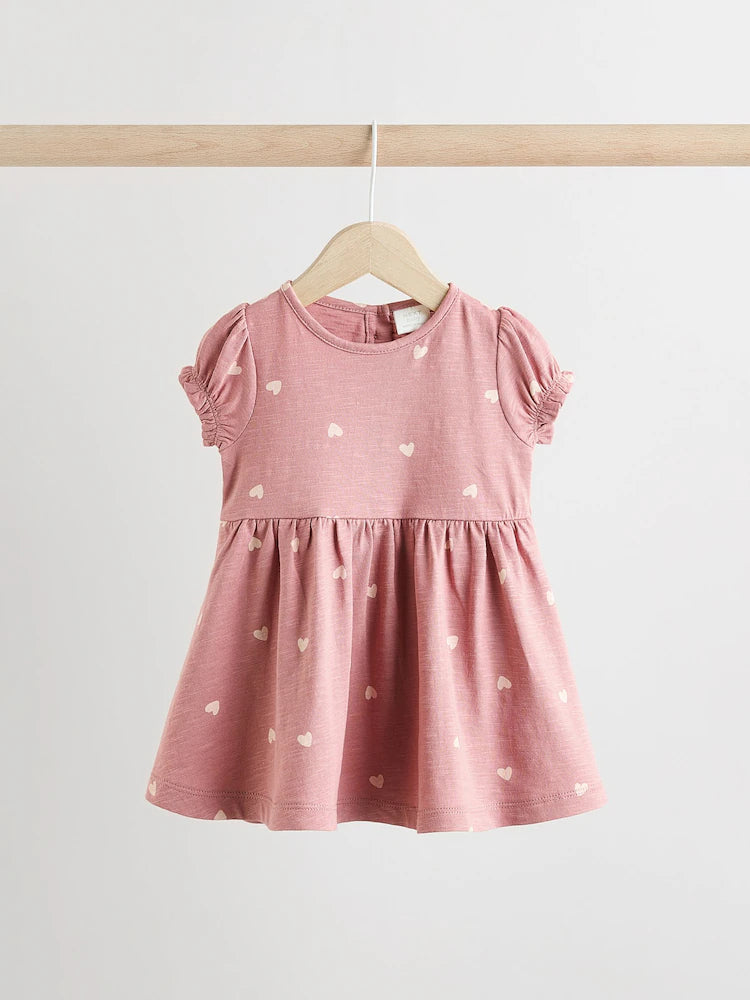 Pack of 2 baby girl Jersey Dresses