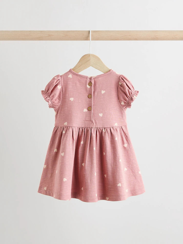 Pack of 2 baby girl Jersey Dresses
