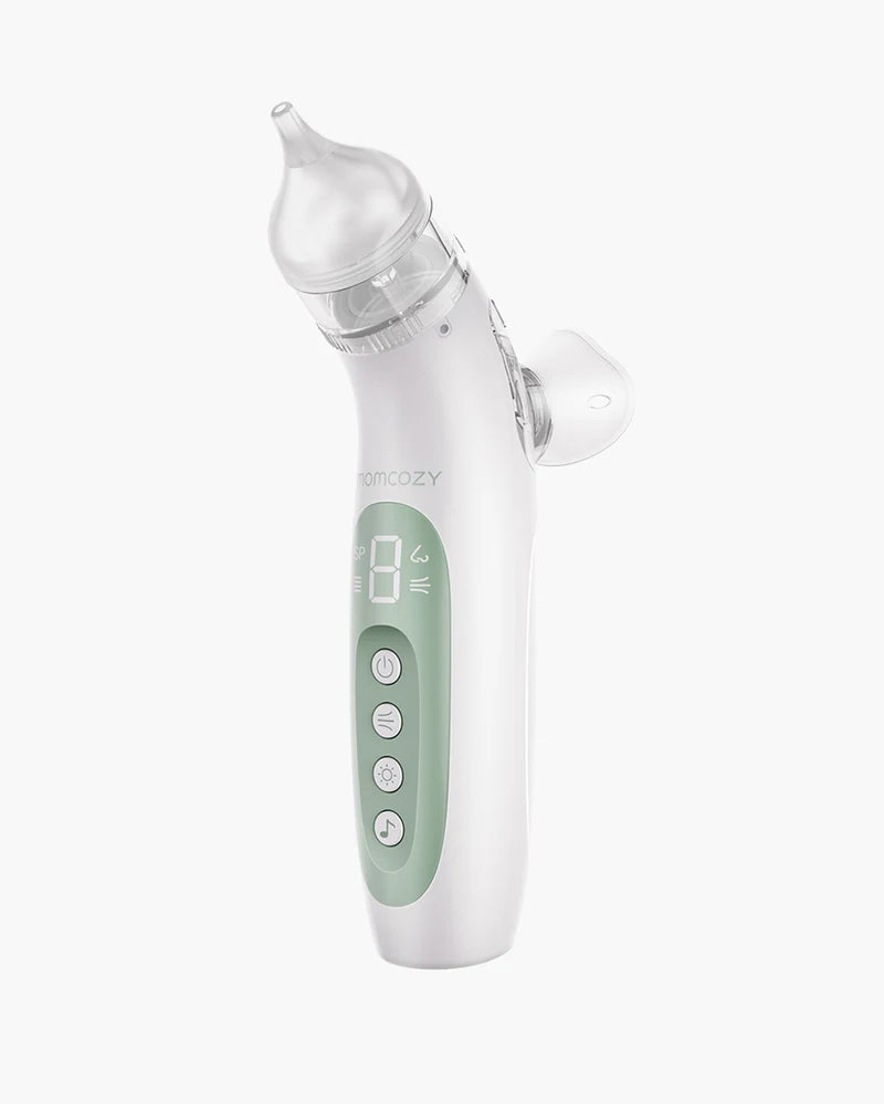 Momcozy BreezyClear 2-in-1 Spray & Suction Electric Nasal Aspirator