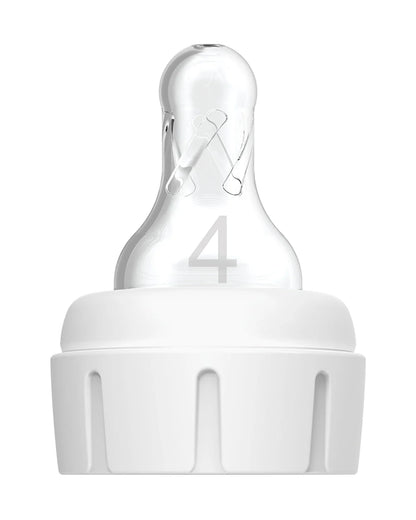 Dr. Brown’s Narrow Neck Options+ Nipple, Level-4 (9m+), 2-Pack