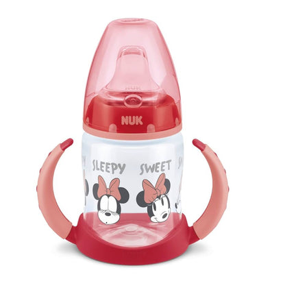 NUK First Choice+ Drinking Bottle - Red Minnie Mouse