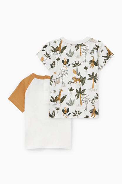 Pack of 2 T-shirts - Jungle fun