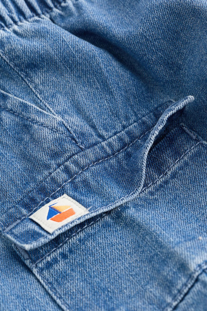 Boat Baby T-Shirt and Denim Shorts