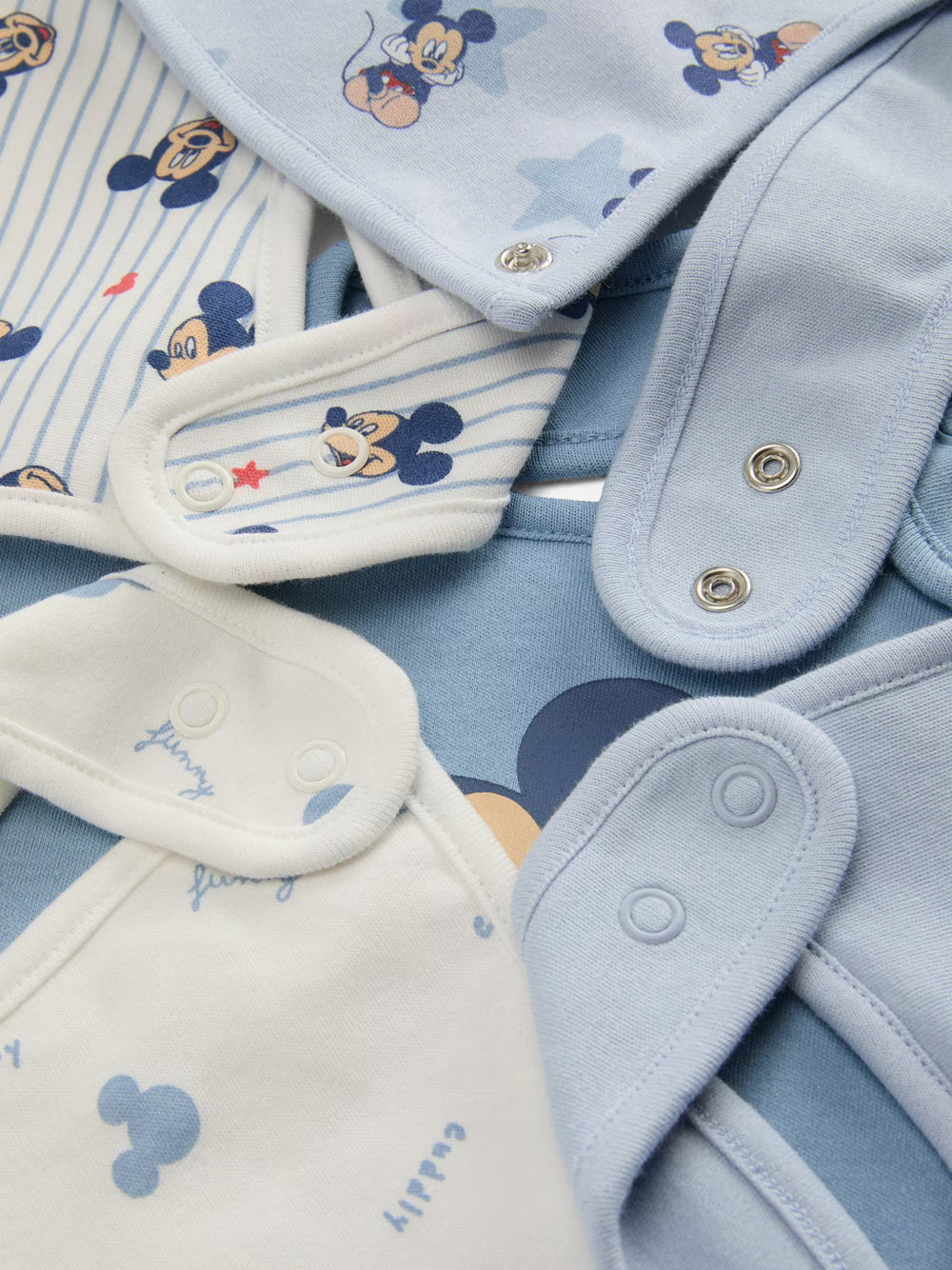 Pack of 5 - Mickey Mouse Dribble Bibs