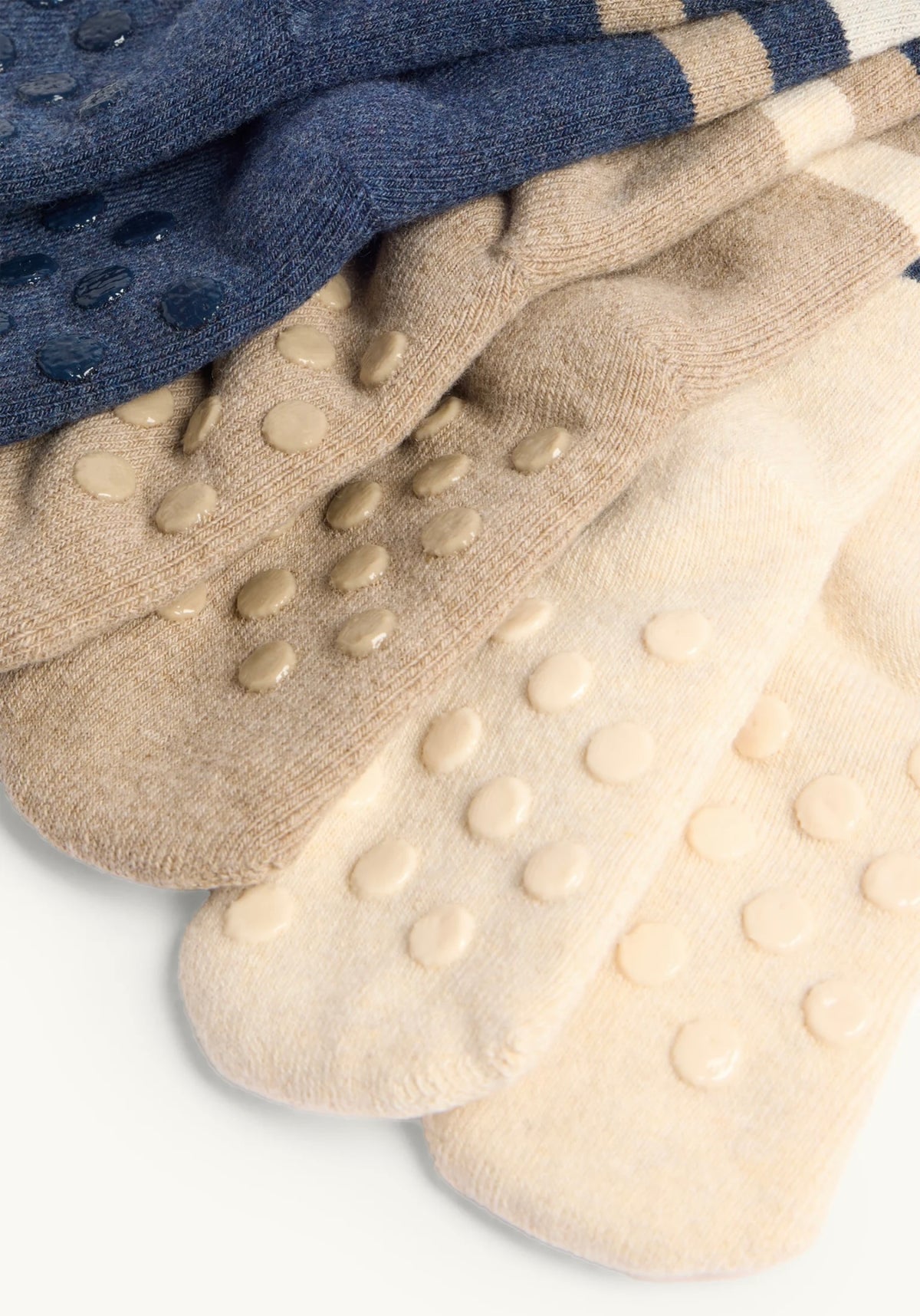 Pack of 3 - Baby - Lined Anti-Slip Socks