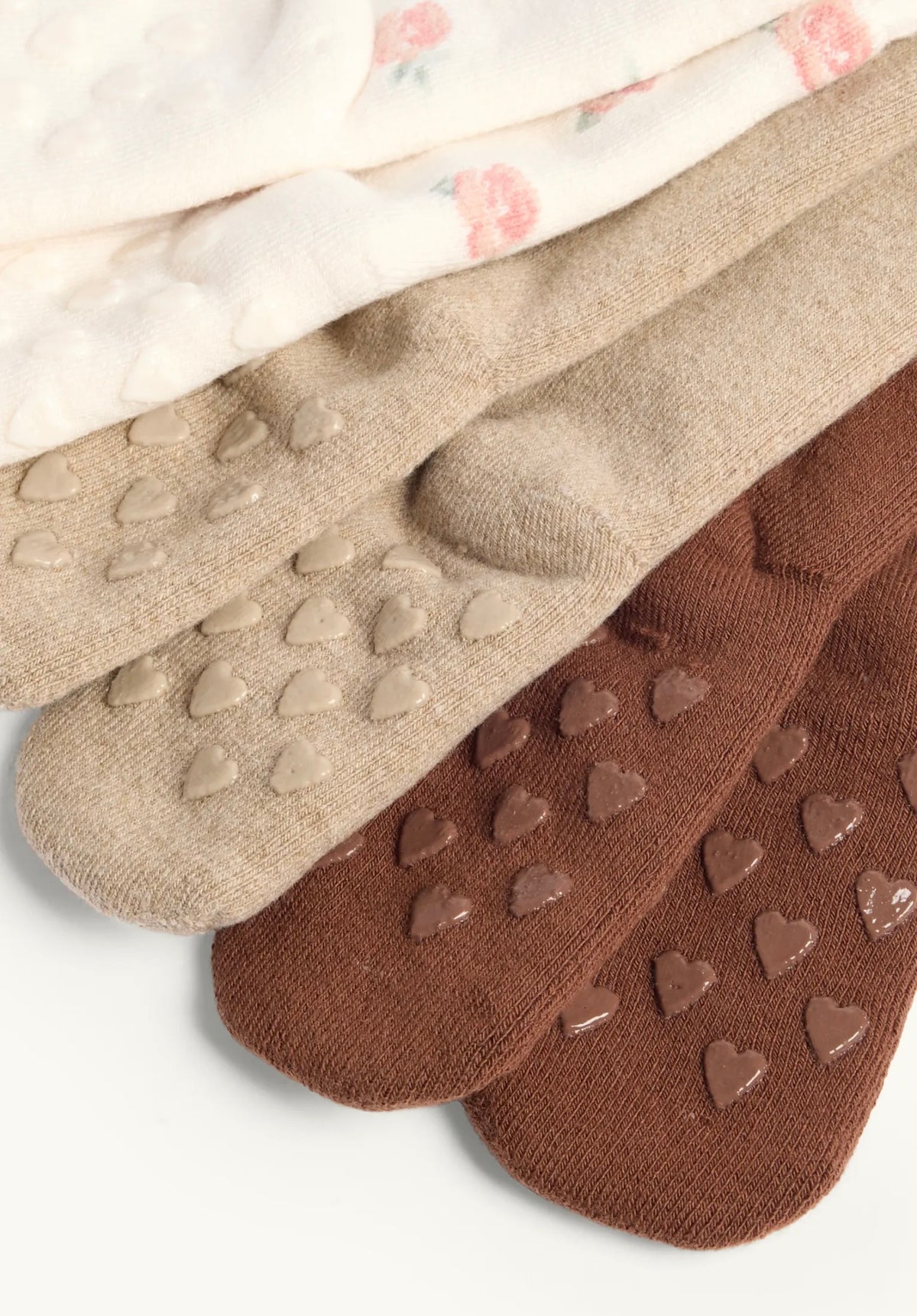 Teddy Bear - Baby - Pack of 3 Lined Anti-Slip Socks