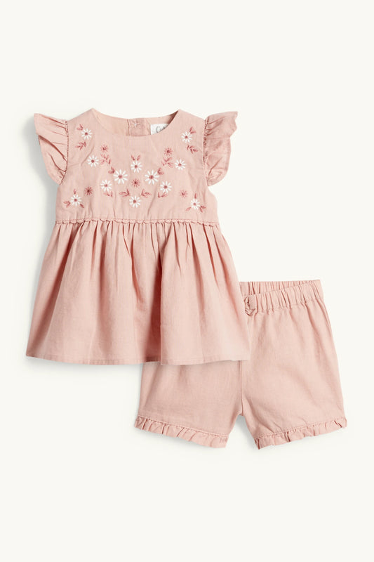 Floral - baby outfit- 2 piece