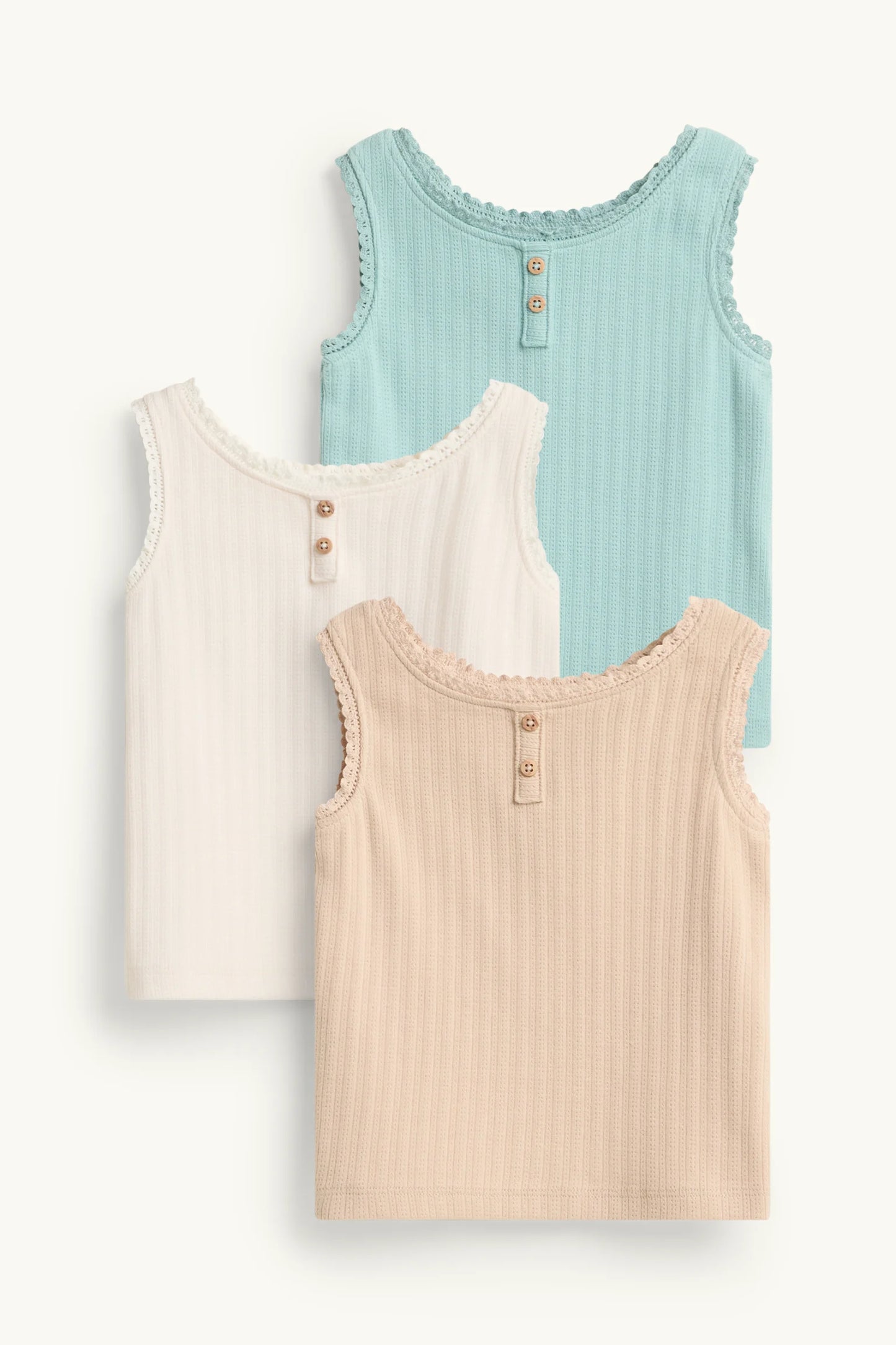 Multipack - Baby-Pointelle-Top