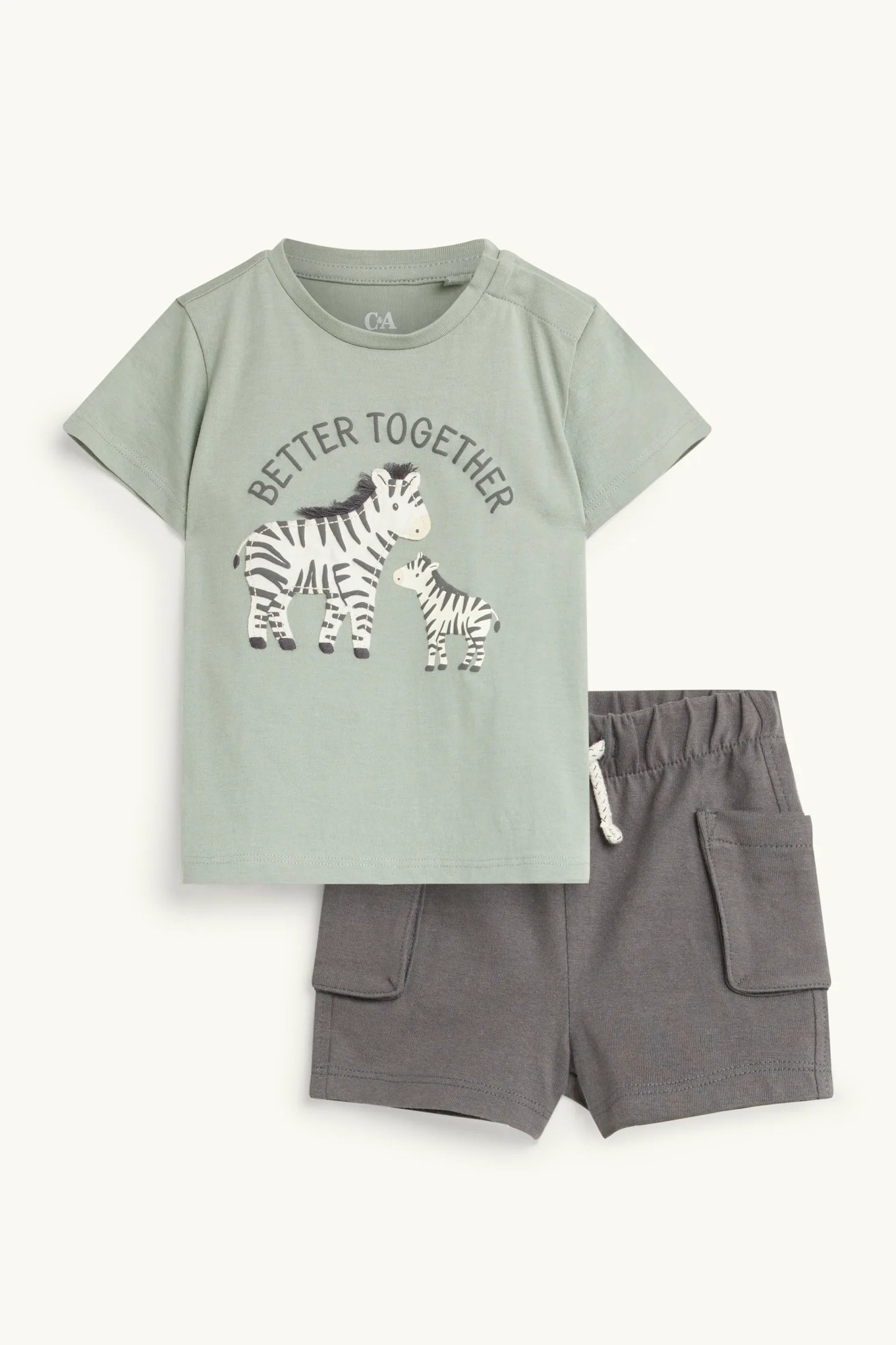 Zebra - baby outfit - 2 piece