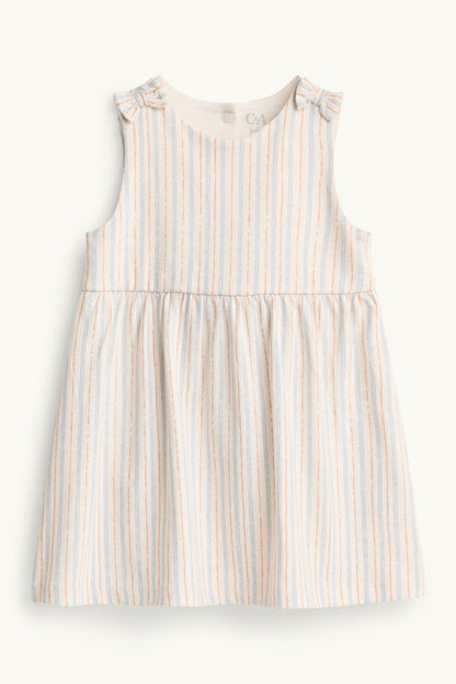Baby dress - striped