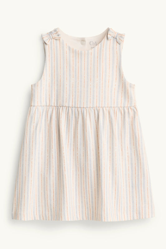 Baby dress - striped