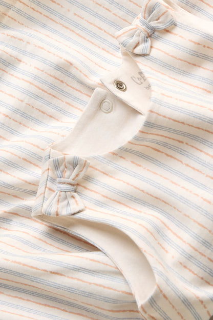 Baby dress - striped
