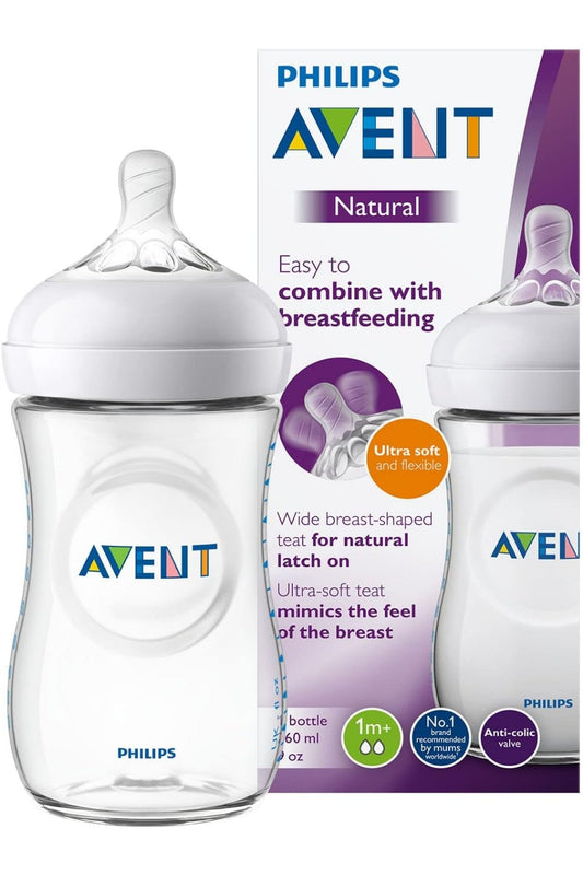 Philips Avent Natural feeding bottle 260ml - Transparent - 1 piece