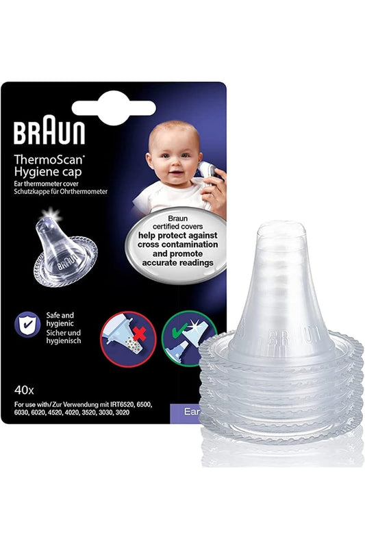 Braun LF40 ThermoScan Lens Filter Refills for Ear Thermometers-Pack of 40