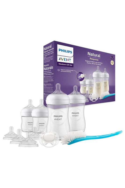 Philips Avent Natural Response Baby Bottles Set + Extra teats