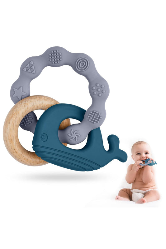 Teething Ring - Blue