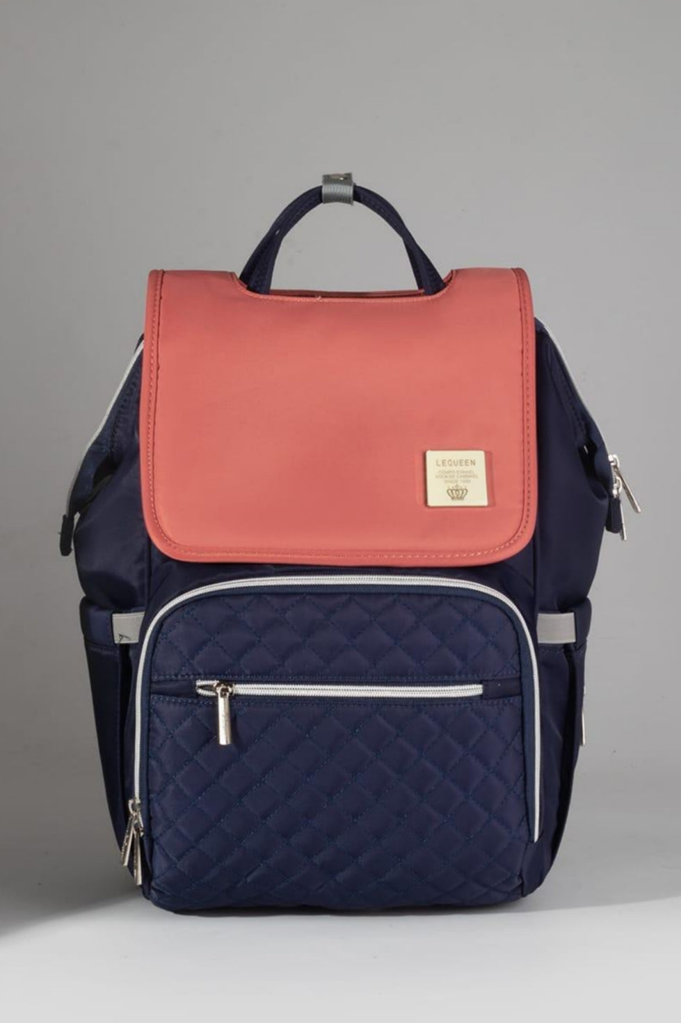 Lequeen Diamond 7TH Edition with removable top - Navy & Pink