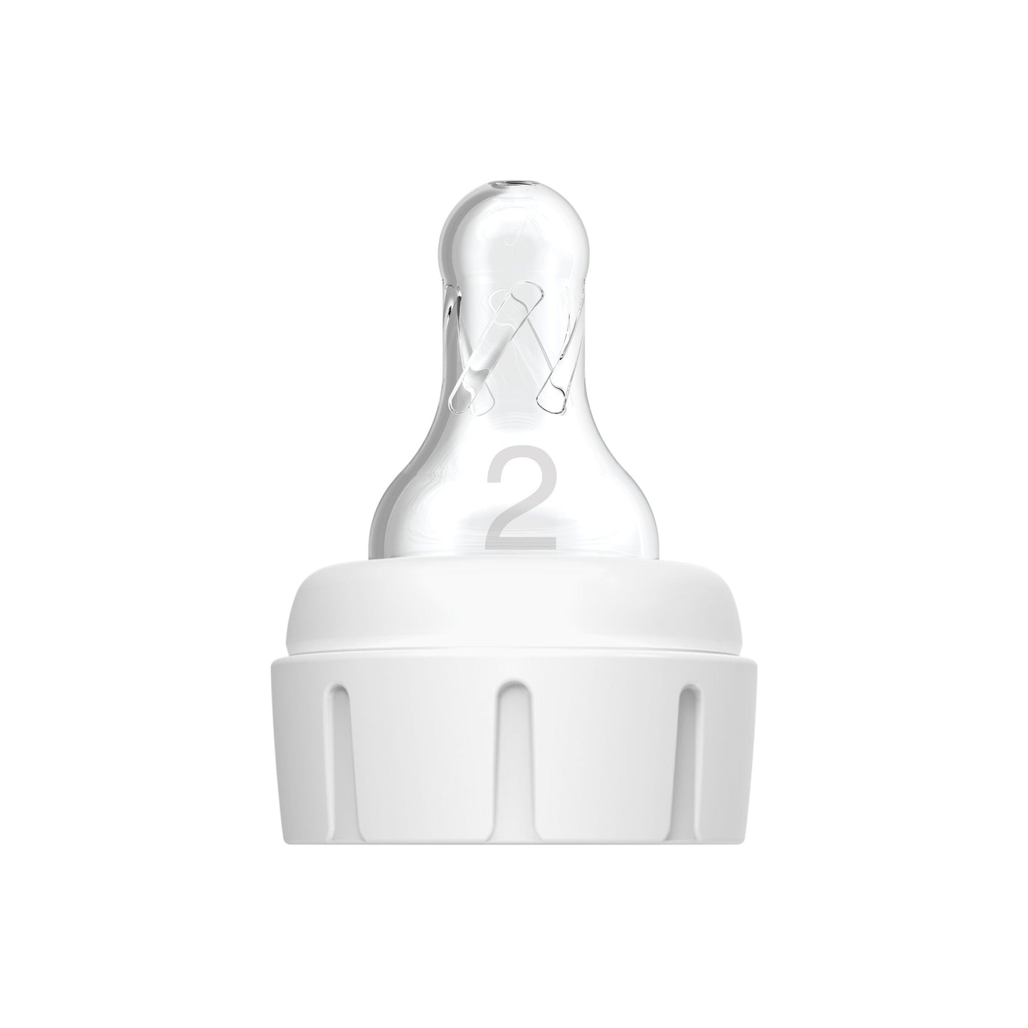 Dr. Brown’s Narrow Neck Options+ Nipple, Level-2 (3m+), 2-Pack