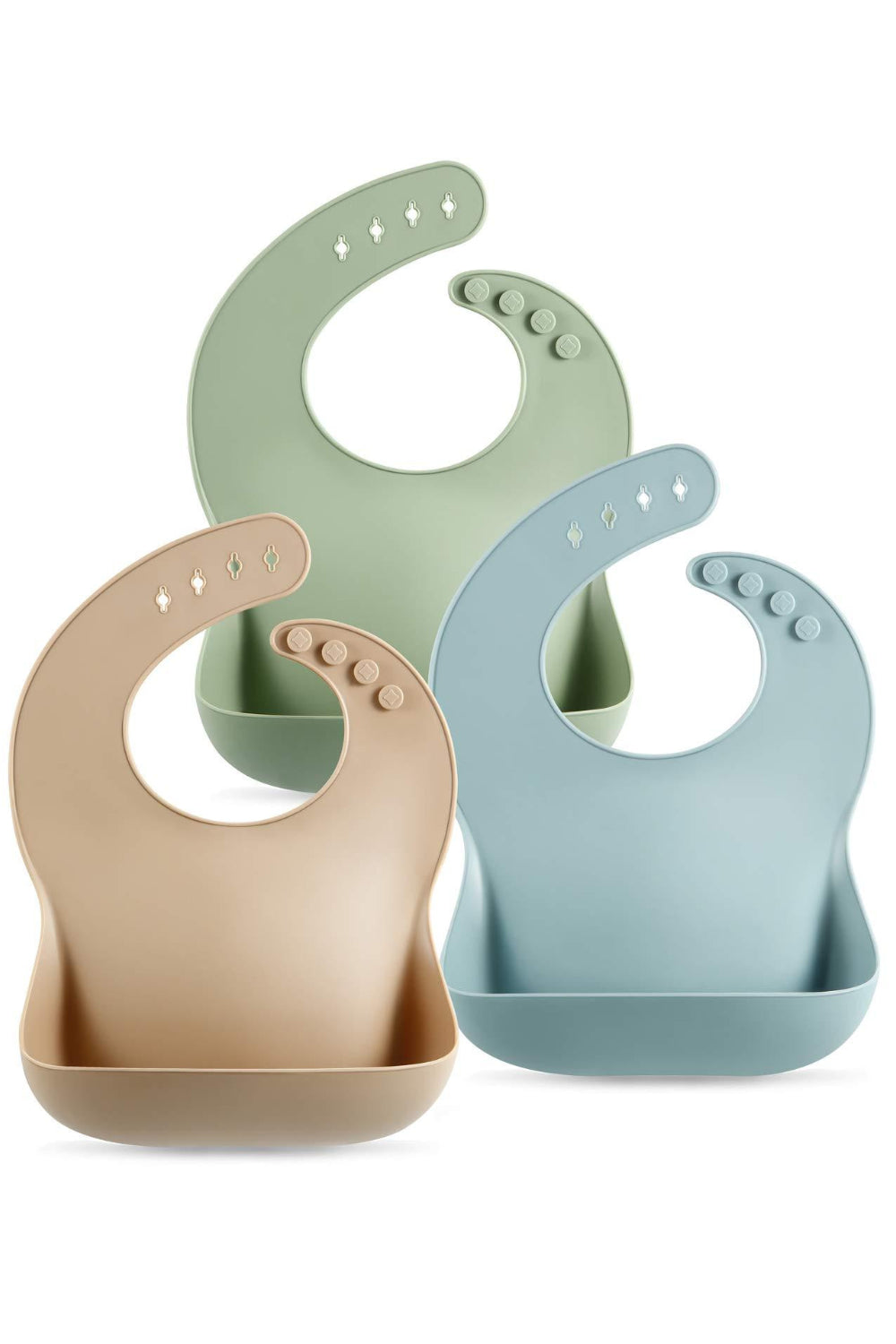 Silicone Baby Bib, BPA Free for Babies and Toddlers