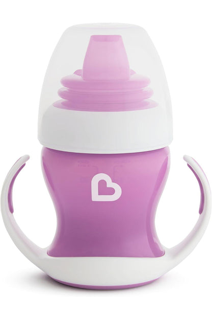 Munchkin Gentle Transition Trainer Cup, 4m+, Purple
