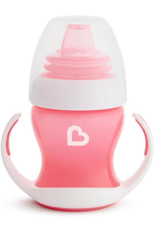 Munchkin Gentle Transition Trainer Cup, 4m+, Pink