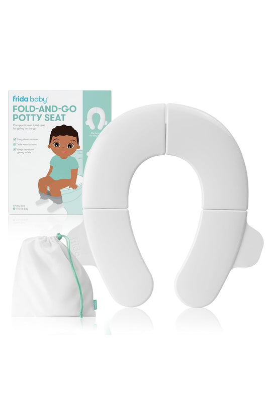 Frida Baby Fold-and-Go Portable Potty Seat for Toilet