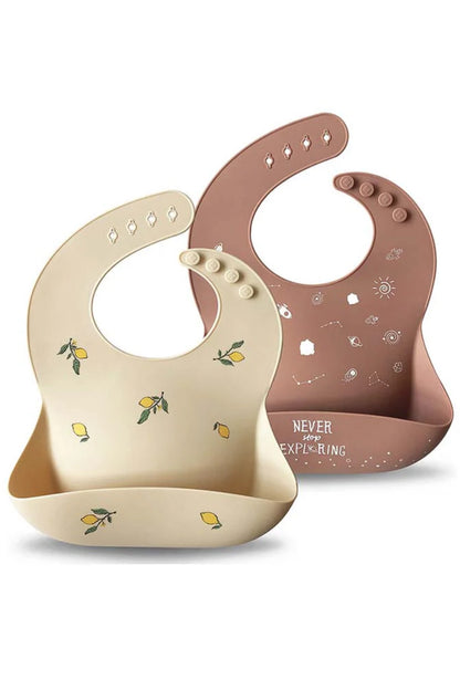 Silicone Baby Bibs, BPA Free for Babies and Toddlers