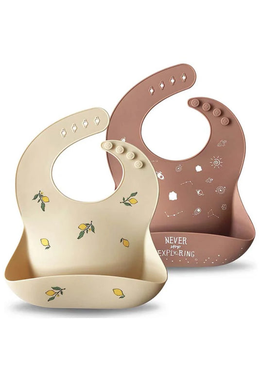 Silicone Baby Bibs, BPA Free for Babies and Toddlers