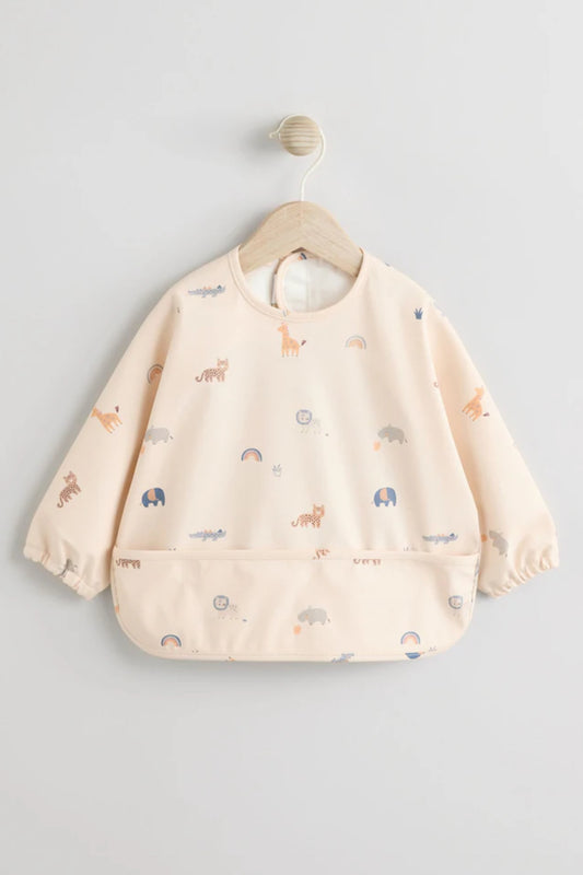 Mini Jungle - Weaning And Feeding Sleeved Bib