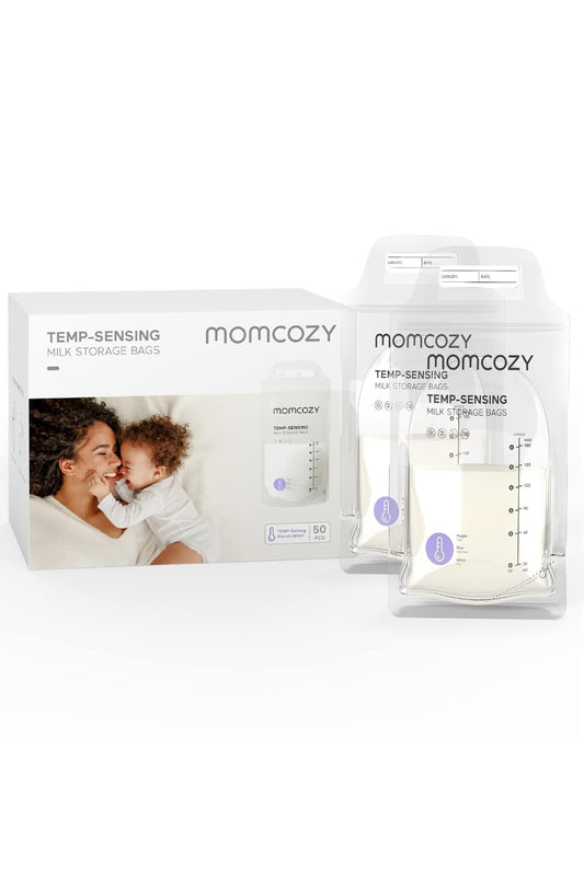 Momcozy - Breast Milk Storage Bags, 50 Pieces