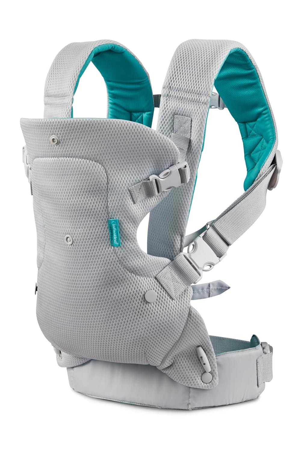 Infantino - Flip 4-in-1 Light & Airy Convertible Carrier - Light Gray