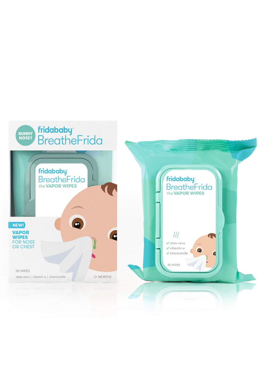 BreatheFrida - Vapor Nose + Chest wipes