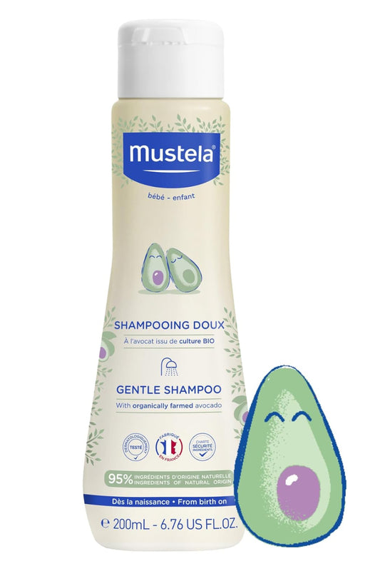 Mustela Gentle Shampoo with Natural Avocado - 200ml
